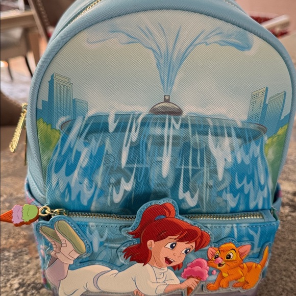 Disney Oliver and Company Oliver & Jenny Ice Cream Mini Backpack NWT - Picture 8 of 8